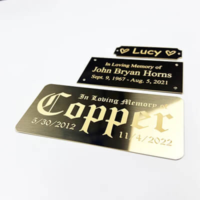 Durable Custom Aluminum Labels for Heavy-Duty Use
