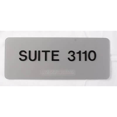 Stainless Steel Custom Labels for Equipment Identification