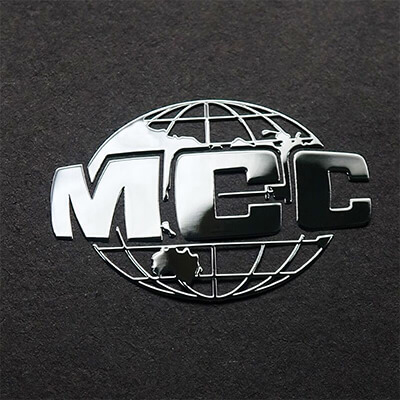 Custom Stainless Steel Logo Plates for Branding