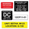 Custom Metal Labels for Name Tags | Stainless Steel Material