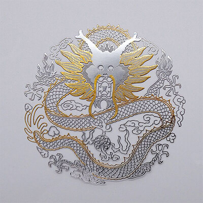High-quality-metallic-decals-for-product-labeling