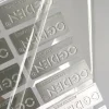 Metal nameplates for electronics