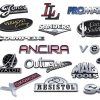 Die-cut-aluminum-metal-logo-sticker-in-silver