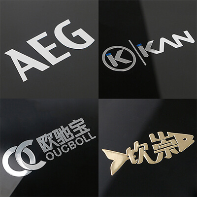 Logo-sticker-in-stainless-steel-with-matte-finish