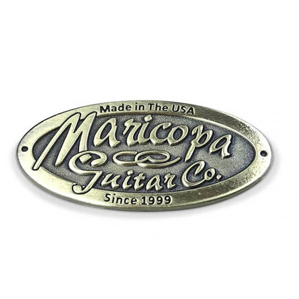 brushed-metal-emblem-for-industrial-use