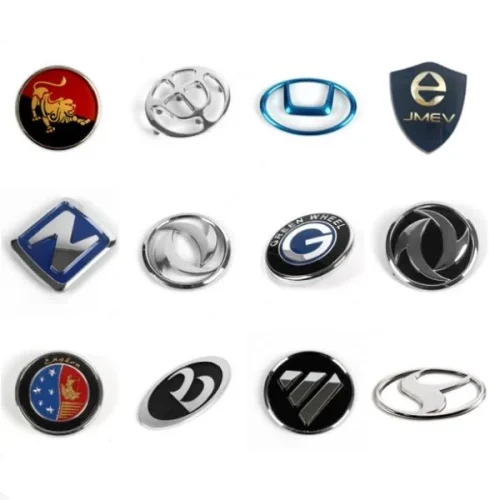 personalized automotive badge for vehicle branding