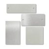 Blank Aluminum Name Plates – Stock & Custom Sizes