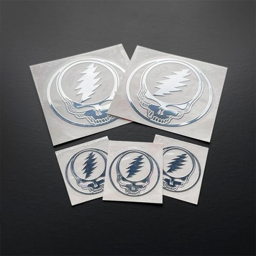 Custom Metal Decals for Industrial Equipment – MOQ 200
