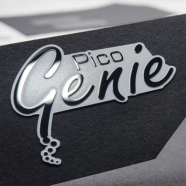 Custom Logo Decals in Brass & Aluminum – Wholesale Supply, Low MOQ