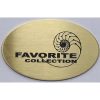 Gunmetal Metal Decal Badge for Industrial Equipment – Custom Sizes