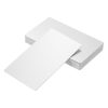 Stainless Steel Business Cards – Brushed Finish, MOQ 100