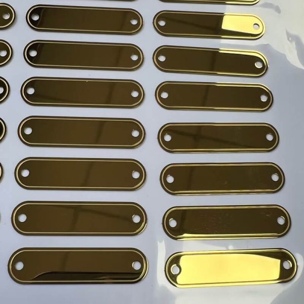 Custom-nickel-logo-sticker-for-consumer-electronics Home Appliance Metal Brand Stickers – Brushed Stainless Steel, From <img loading=