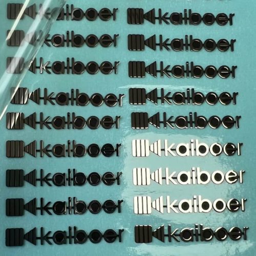 Custom Metal Sticker Sheets for Industrial Use – MOQ 500