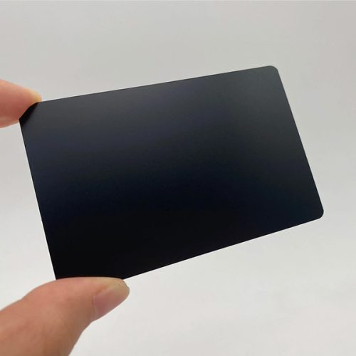 Blank Metal Business Cards – Standard Size, Ready for Laser Engraving