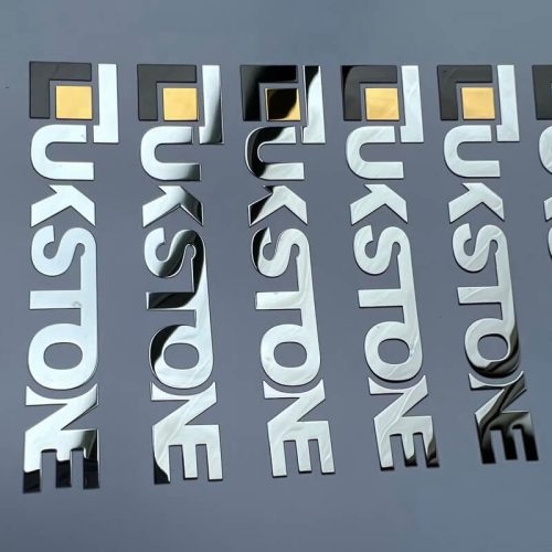 Electronic Product Metal Stickers – Ultra Thin Nickel, Custom Size