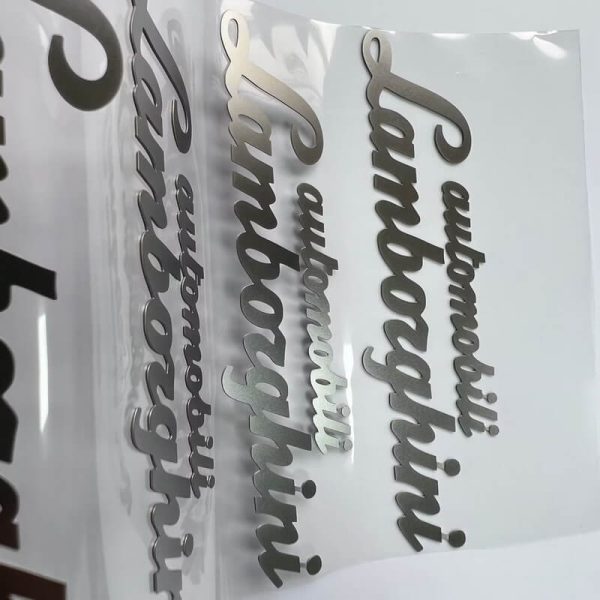 Electronic Product Metal Stickers – Ultra Thin Nickel, Custom Size