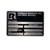 Anodized Aluminum Nameplates–Corrosion Resistant