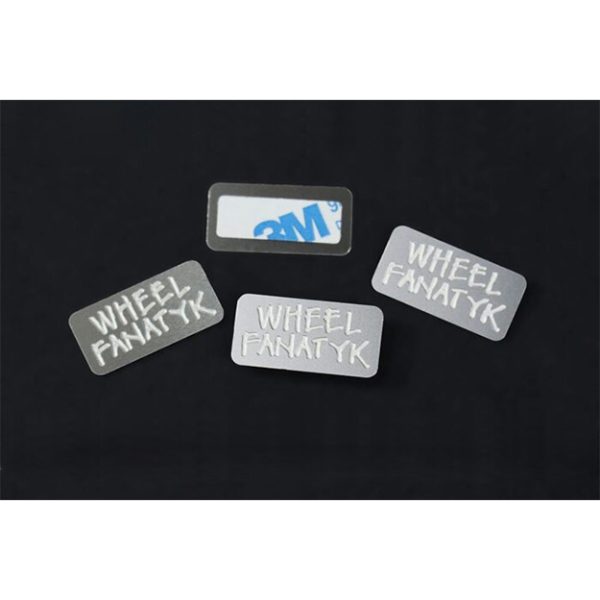 Adhesive-Backed Metal Nameplates – Easy to Install on Flat Surfaces