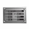 Outdoor & Indoor Metal Nameplates – Weather & UV Resistant
