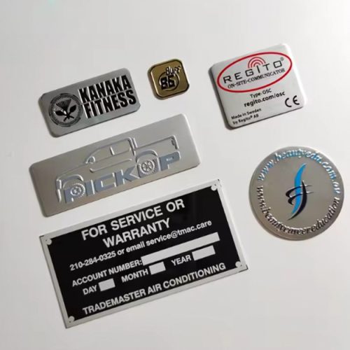 Flexible Foil Metal Nameplates – Ultra-Thin for Curved Surfaces