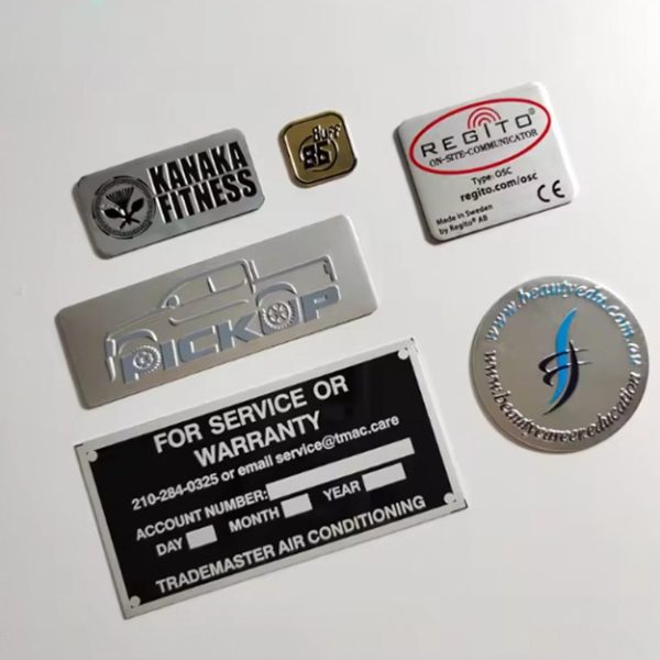Flexible Foil Metal Nameplates – Ultra-Thin for Curved Surfaces