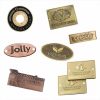 Metal Logo Stickers – Thin Nickel Sheets, Adhesive Back