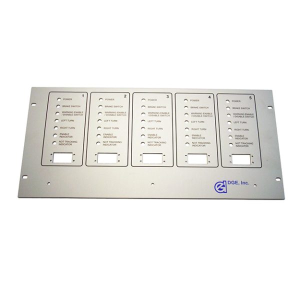Anodized Aluminum Nameplates–Corrosion Resistant