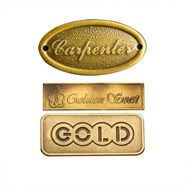 Custom Metal Plate Logos – Aluminum or Stainless Steel