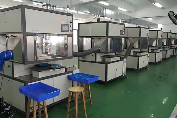 Assembly-line-for-adhesive-backed-automotive-metal-labels