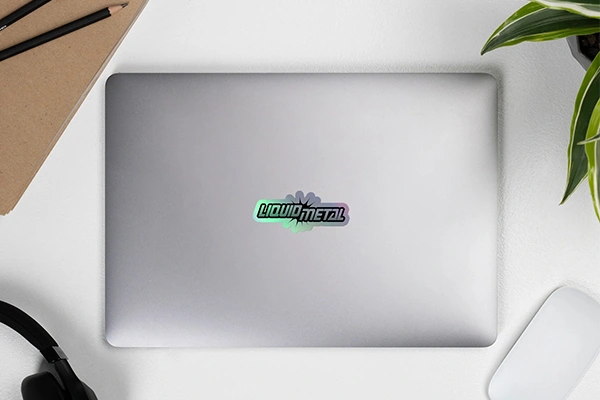 metal-logo-sticker-on-laptop-device
