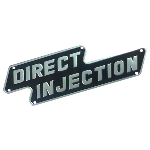 Custom engraved metal labels for product branding and specification marking