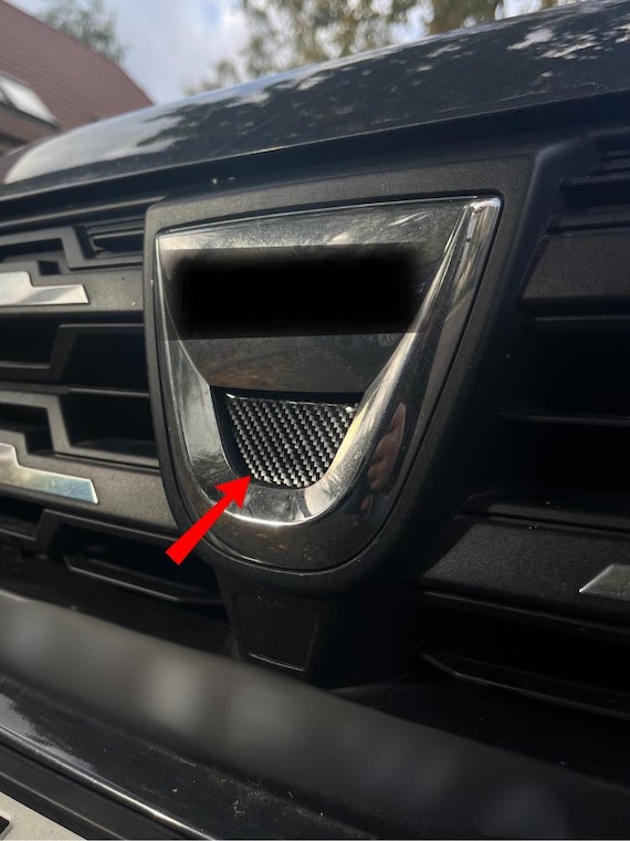 Front Grille Metal Emblem Case for High-Speed Airflow Stability